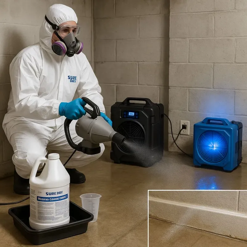 Sanitization and Odor Removal process in Richmond, ME